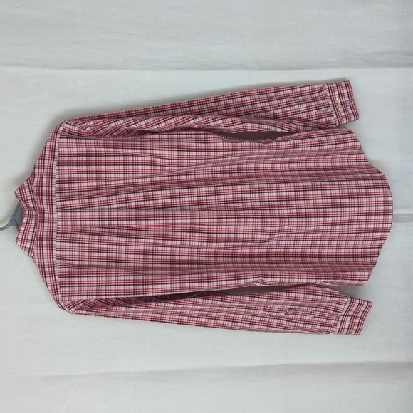 Brooks Brothers Red Plaid Pima Cotton Long Sleeve Button Down Dress Shirt Medium - Picture 6 of 6